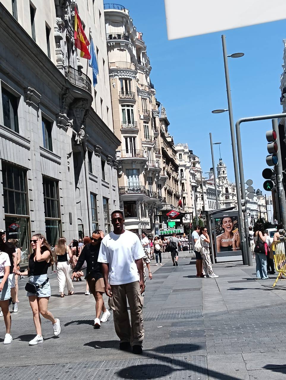 Model — Madrid · Gran Vía